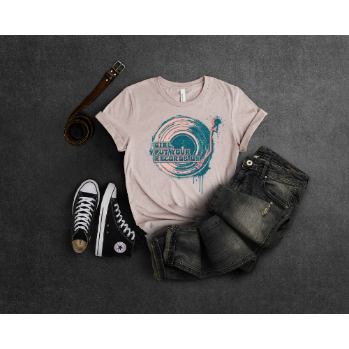 Put Your Records On Tee